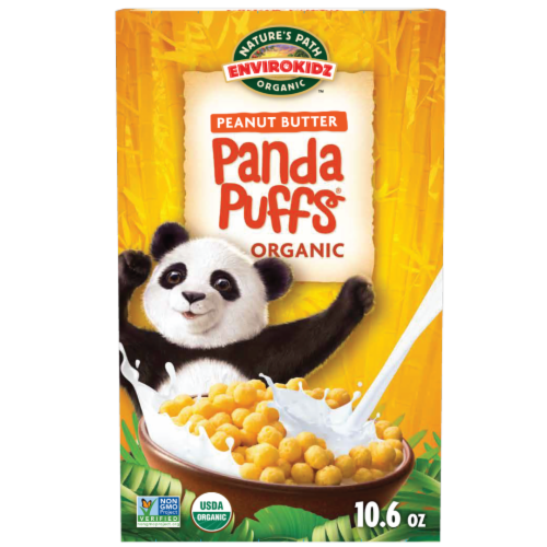 Nature's Path EnviroKidz Koala Crisp Organic Cereal - Panda Puffs