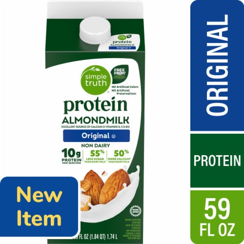 Simple Truth® Protein Original Almond Milk - Protein