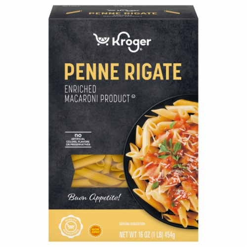 Kroger 16 OZ Penne Rigate - Kroger 16 OZ Penne Rigate