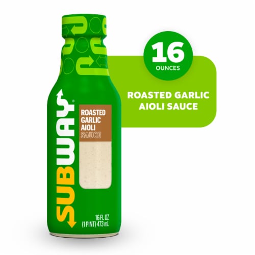 Subway Roasted Garlic Aioli Sauce - Subway Roasted Garlic Aioli Sauce