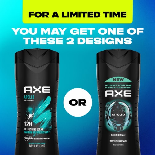 Axe Body Wash Apollo Sage & Cedarwood Men's Body Wash With Odor-Busting Prebiotics - Axe Body Wash Apollo Sage & Cedarwood Men's Body Wash With Odor-Busting Prebiotics