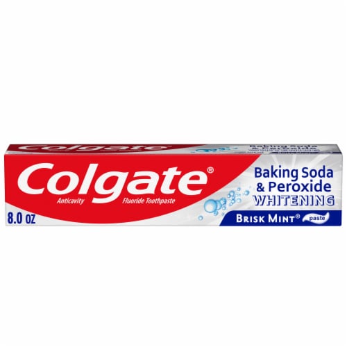 Colgate Baking Soda and Peroxide Whitening Toothpaste in Brisk Mint - Colgate Baking Soda and Peroxide Whitening Toothpaste in Brisk Mint