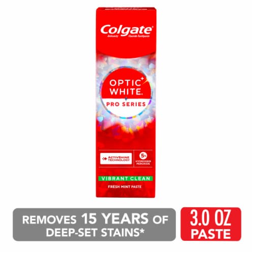 Colgate Optic White Pro Series Vibrant Clean Toothpaste - Colgate Optic White Pro Series Vibrant Clean Toothpaste