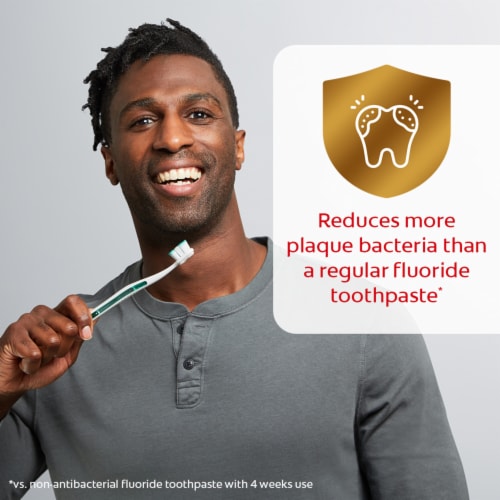 Colgate Total Active Prevention Plaque Cleanse Whitening Toothpaste Gel in Cool Peppermint - Colgate Total Active Prevention Plaque Cleanse Whitening Toothpaste Gel in Cool Peppermint