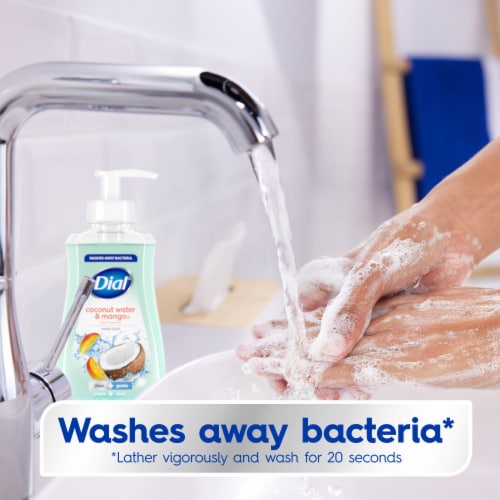 Dial® Clean + Gentle Coconut Water & Mango Scented Liquid Hand Soap - Dial® Clean + Gentle Coconut Water & Mango Scented Liquid Hand Soap