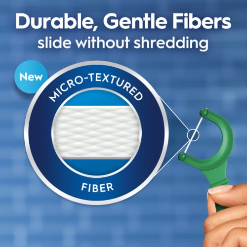 Oral-B Glide with Scope Outlast Long Lasting Mint Flavor Floss Picks - Oral-B Glide with Scope Outlast Long Lasting Mint Flavor Floss Picks