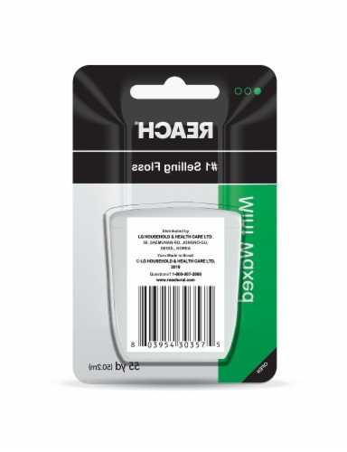 REACH® Waxed Unflavored Dental Floss - REACH® Waxed Unflavored Dental Floss