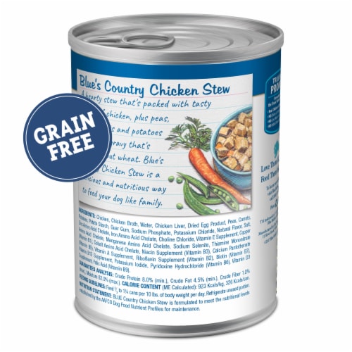 Blue Buffalo Blue's Stew Natural Wet Dog Food Country Chicken Stew - Blue Buffalo Blue's Stew Natural Wet Dog Food Country Chicken Stew