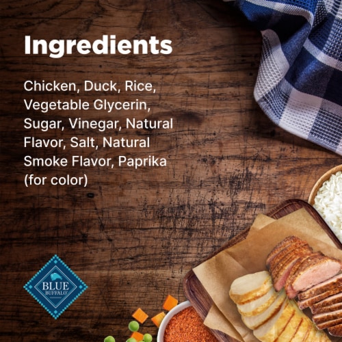 Blue Buffalo Nudges Jerky Cuts Natural Chicken and Duck Dog Treats - Blue Buffalo Nudges Jerky Cuts Natural Chicken and Duck Dog Treats