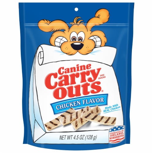 Canine Carry Outs Beef Flavor Dog Treats - Chicken