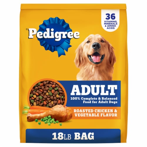 Pedigree Complete Nutrition Adult Dry Dog Food Roasted Chicken & Vegetable Flavor - Pedigree Complete Nutrition Adult Dry Dog Food Roasted Chicken & Vegetable Flavor