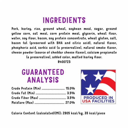 Purina Beggin' Strips Dog Treats with Bacon & Cheese Flavors - Purina Beggin' Strips Dog Treats with Bacon & Cheese Flavors