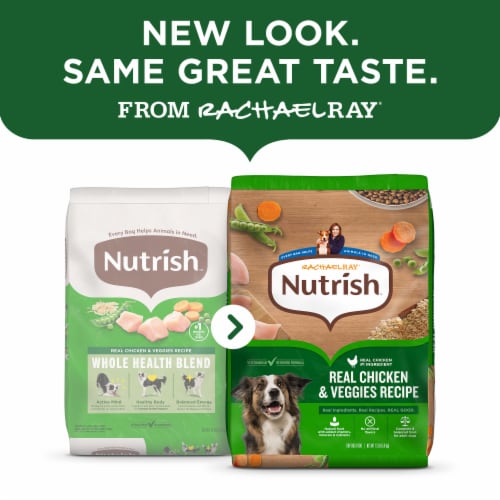 Rachael Ray Nutrish Adult Dry Dog Food Real Chicken & Veggies Recipe, 5 lb. - Rachael Ray Nutrish Adult Dry Dog Food Real Chicken & Veggies Recipe, 5 lb.
