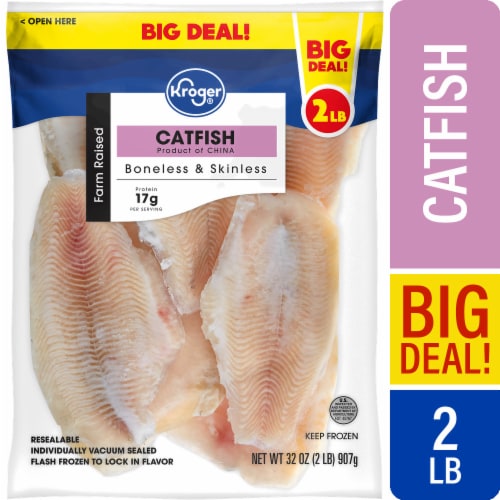 Kroger® Wild Caught Pink Salmon Fillets Frozen BIG DEAL! - Catfish